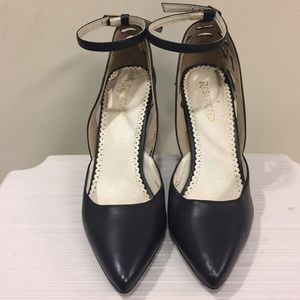 Restricted // 4” Black Heels w/Ankle Strap